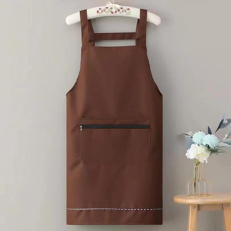 Home Cooking Work - Delantal de Trabajo sin Mangas, Impermeable