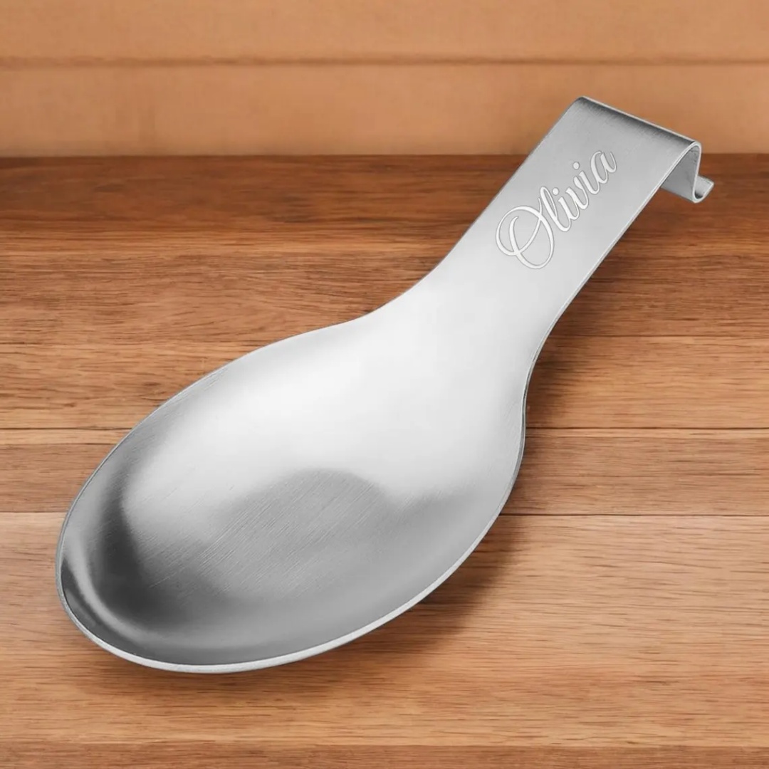 Mom'S Home Cooking - Estufa personalizada SPOON REST TRAY, cocina