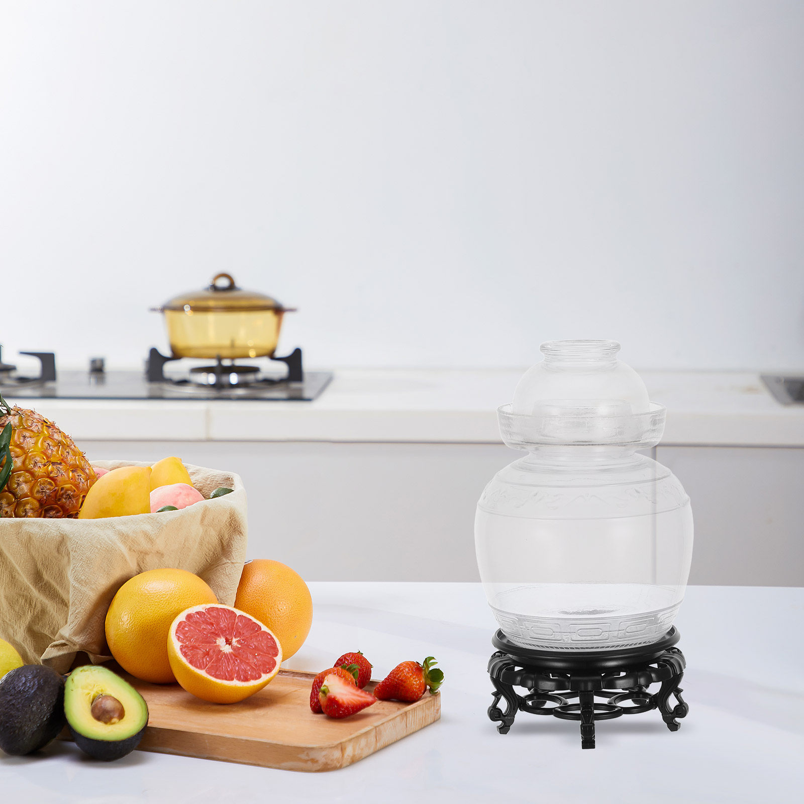 Fermentation Crock - 1 Juego de Tarro de Fermentación