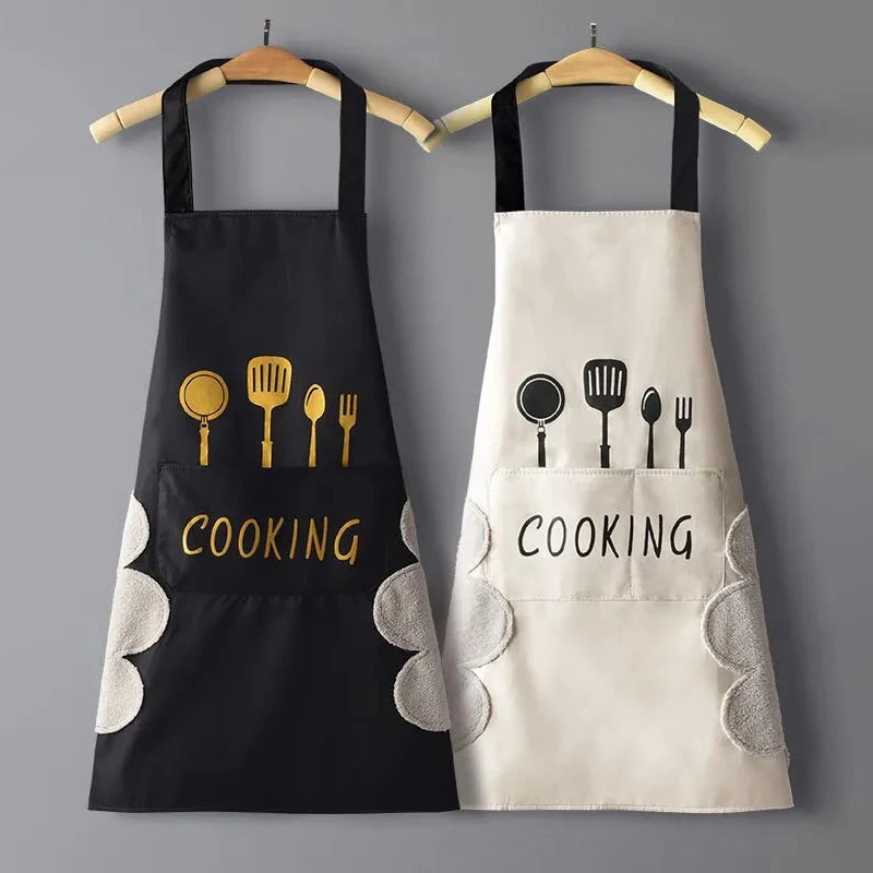 Home Cooking Work - Delantal Impermeable y Resistente al Aceite,