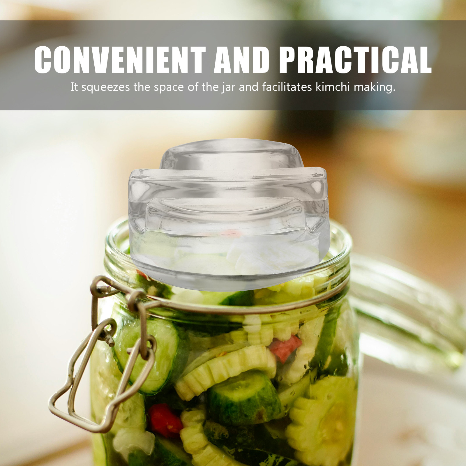 Tapa de fermentación de vidrio - Fermentation Crock reseña y precio
