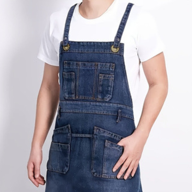 Delantal vaquero de moda con m - Home Cooking Work reseña y precio