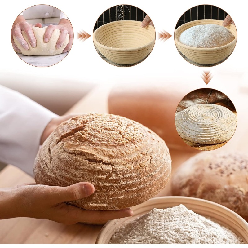 Cesta de fermentación de pan d - Fermentation Crock reseña y precio