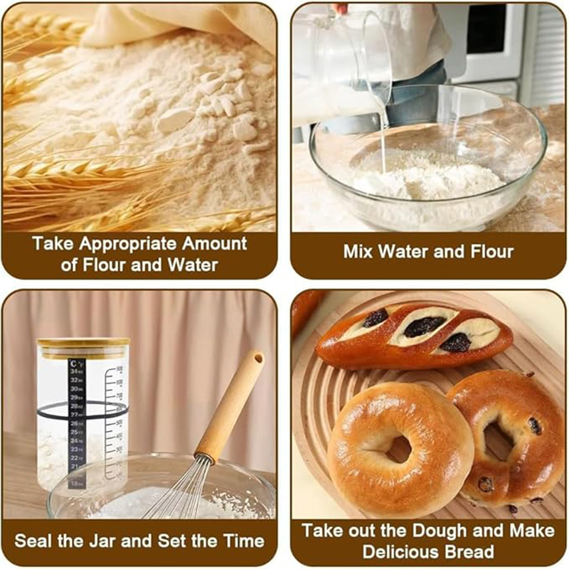 Kit de tarro de inicio de masa - Fermentation Crock reseña y precio