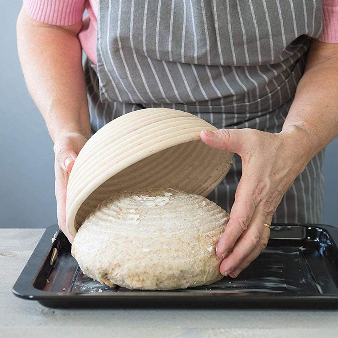 Cesta de fermentación de pan d - Fermentation Crock reseña y precio