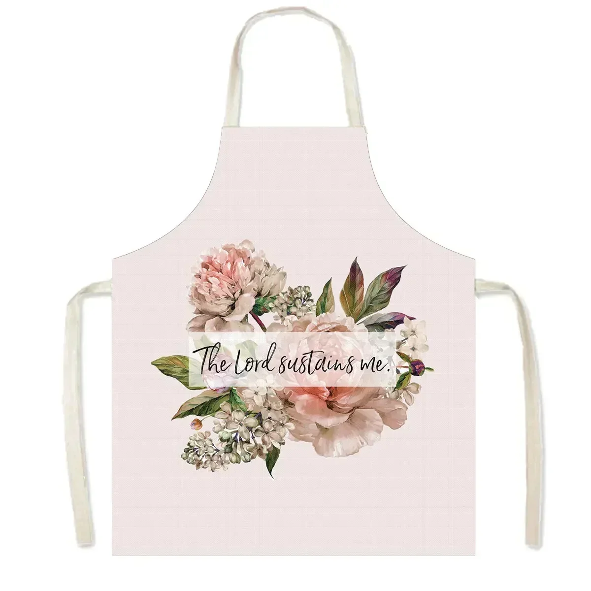 Delantal con estampado de vers - Home Cooking Work reseña y precio