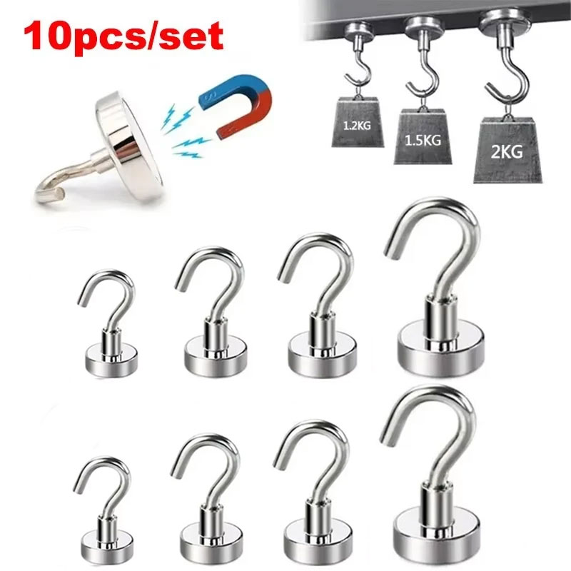 Ganchos magnéticos fuertes, ga - Home Cooking Delivery reseña y precio