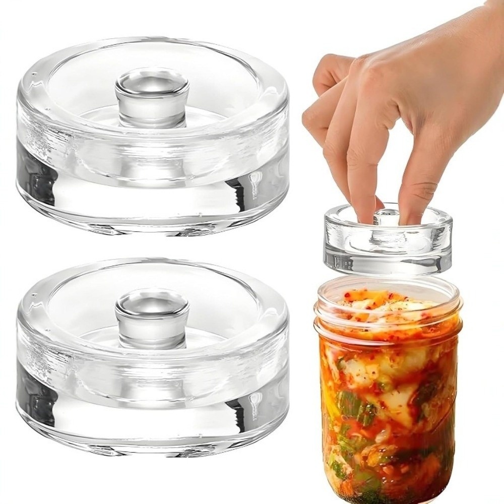 1/2/4 piezas Pesas de vidrio t - Fermentation Crock reseña y precio