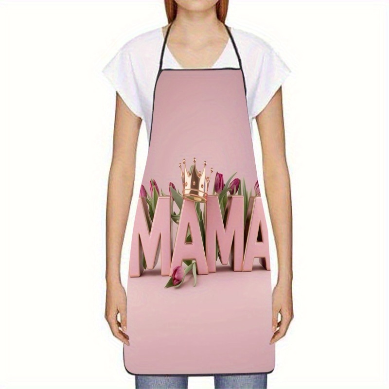 Delantal de poliéster sin mang - Mom'S Home Cooking reseña y precio