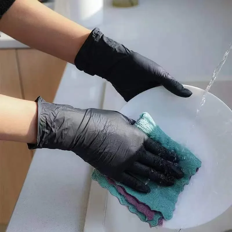 Guantes desechables negros par - Home Cooking Work reseña y precio