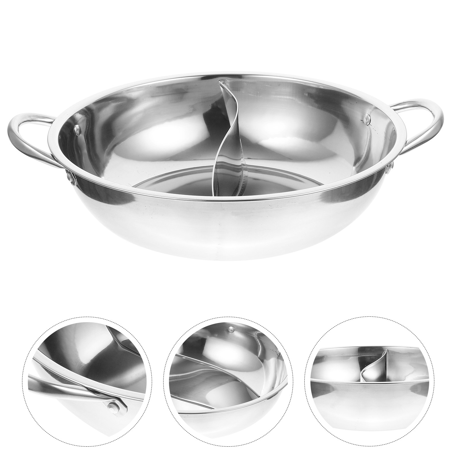 Olla caliente dividida de acer - Home Cooking Restaurant reseña y precio