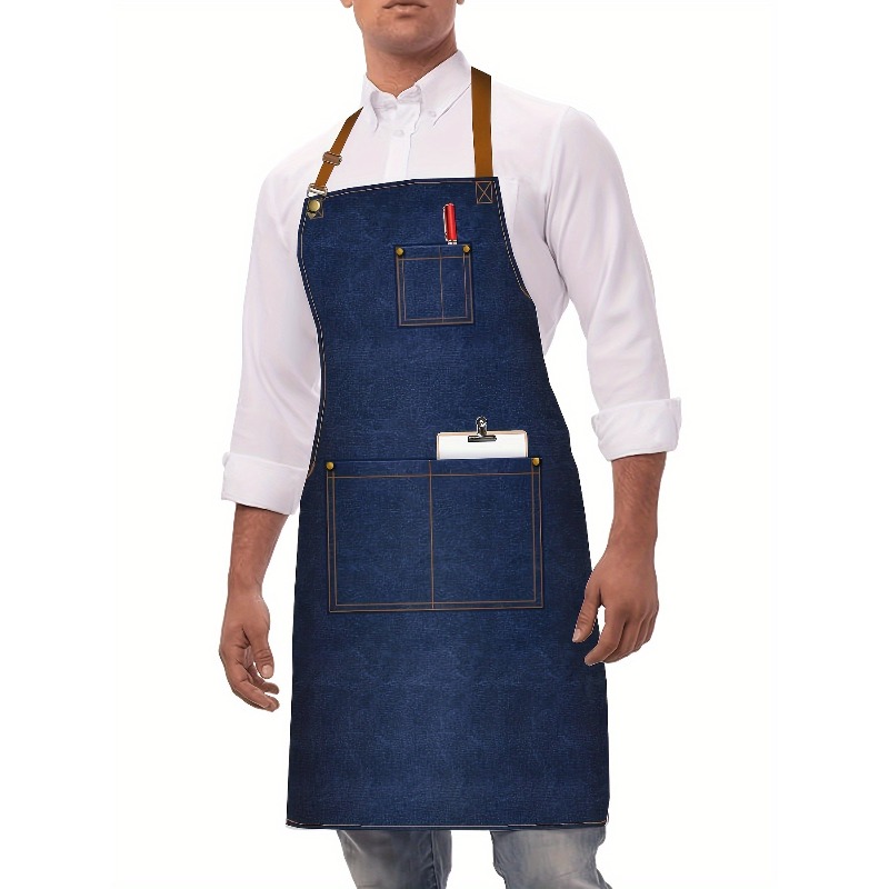 Delantal de Trabajo de Mezclil - Home Cooking Work reseña y precio