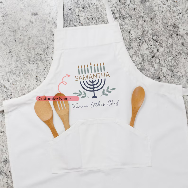 Delantal blanco personalizado  - Mom'S Home Cooking reseña y precio