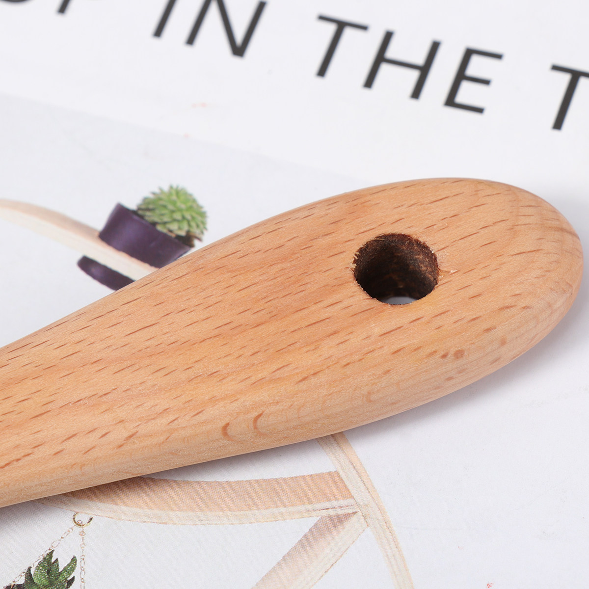 1 pieza de espátula de madera  - Home Cooking Restaurant reseña y precio