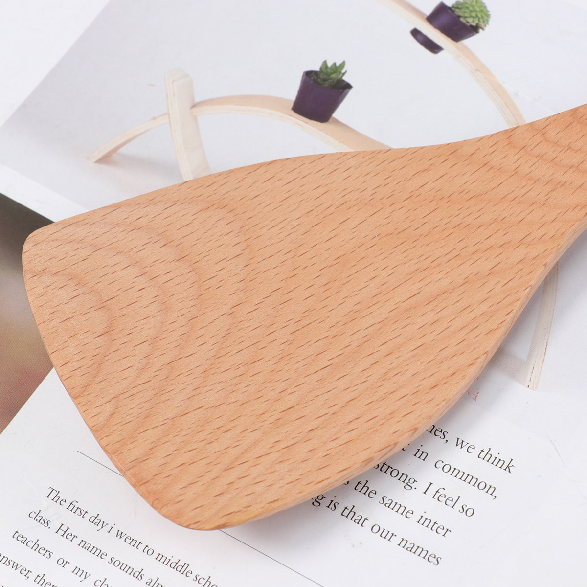 1 pieza de espátula de madera  - Home Cooking Restaurant reseña y precio